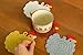 Handmade Crochet Chicken Coasters Set of 4 - Funny, Stuffed Animal-Themed Drink Coasters, Cute Desk Accessories, Home Decor, Tabletop Protection, Crazy Chicken Lady Must Have (Style 1)