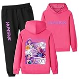 Mengmiao Huntrix KPop Huntr/x Trainingsanzüge für Mädchen – 2-teiliges...