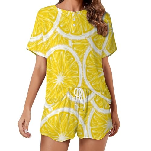Pyjama femme manches courtes en coton léger pour les nuits d'été