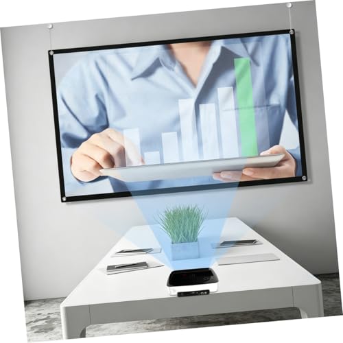 Pantalla de proyección plegable Uonlytech para cine en casa miniatura 5