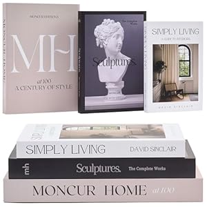 Moncur Home Decorative Coffee Table Book...