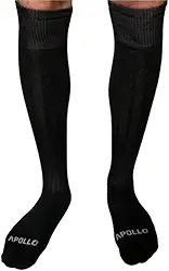 Kit Com 03 Pares De Meião De Futebol Masculino Preto PROFISSIONAL Atoalhado Em Algodão