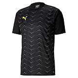 Allover-Print PUMA Herren ftblNXT Graphic Shirt Core T Black-Ultra Yellow, L