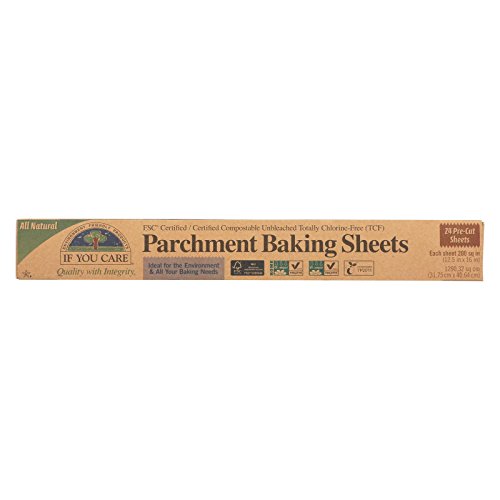 IF YOU CARE, BAKING PAPER SHEETS 24 CT