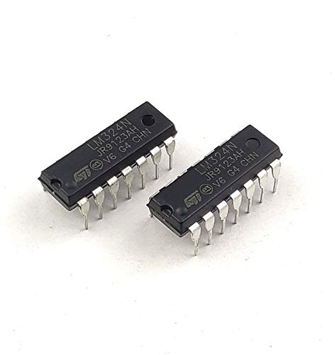 AVS COMPONENTS LM324N IC LM324 DIP14 TI Low Power Quad Op-Amp for DIY Projects PACK OF 2 PCS (B08VWQZCFF) Amazon Price History, Amazon Price Tracker