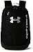 Under Armour UA Hustle Backpack LDWR Mochila Hombre Negro (Black/Black/Silver 001) Talla única