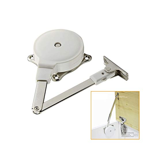 UNEGRS Hidden Hinges,Cabinet Hinges,Cabinet Hinges,Hidden Hinges,Hydraulic Rod Support Rod Bed Board Closed Buffer Hinge, Tatami Damping Support Rod,Quiet Life,for Shoe Cabinet, Wardrobe