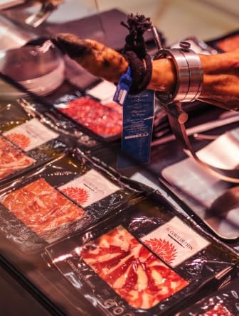 Jamon Vintage Selección-Espín 1 Sobre Cortado A Mano De 100 G Jamon Vintage Selección-Espín 1 Sobre Cortado A Mano De 100 G