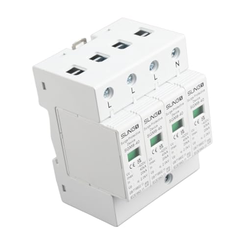 Parasurtenseur Triphasé 4P 40KA, matériel de protection électrique haute performance