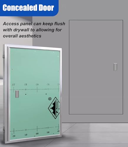 Panel de acceso para el baño con escotilla invisible 4