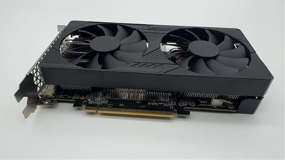 AISURIX RX 7600 Graphics Card 8GB GDDR6, RDNA 3 Architecture, Ray Tracing, PCIe 4.0, Dual Fan Cooling, 1080p Gaming GPU for High FPS, VR-Ready, DirectX 12 Ultimate Support