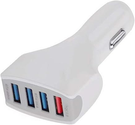 Rekkles 4 Puertos USB Tableta del tel?fono m?vil Inteligente Cargador r?pido del Coche MP4 Telefon?a r?pida Adaptador de Carga Rekkles 4 Puertos USB Tableta del tel?fono m?vil Inteligente Cargador r?pido del Coche MP4 Telefon?a r?pida Adaptador de Carga
