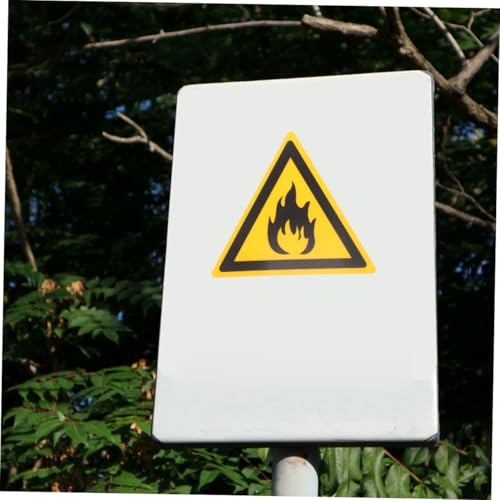 Panneaux de sécurité inflammables Mobestech prévention incendie forêt 8 pcs