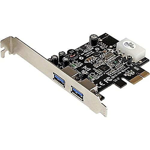 StarTech PEXUSB3S25 2 Port PCI Express SuperSpeed USB 3.0 Adapter Card with UAS
