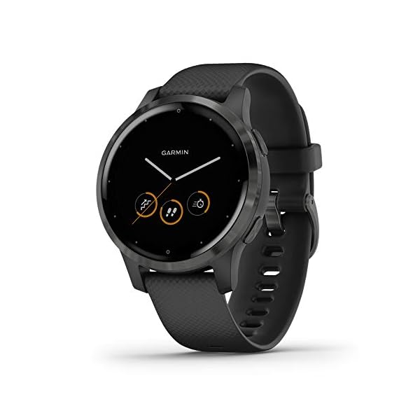 Garmin-Vivoactive-4-GPS-Smartwatch-Features-Music-Body-Energy-Monitoring-Animated-Workouts-Pulse-Ox-Sensors-and-More-Black Garmin Vivoactive 4, GPS Smartwatch, Features Music, Body Energy Monitoring, Animated Workouts, Pulse Ox Sensors and More, Black