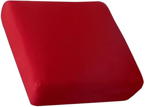 Miniatura 7 de HOOBUY Funda de cojín impermeable de 2 piezas, elástica para sofá, protector de muebles con elástico, adecuado para sofá biplaza, sofá de 2 plazas