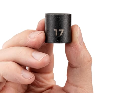 Image of TEKTON 1 /4 Inch Drive x 17 mm Shallow 12-Point Impact Socket | SID02317