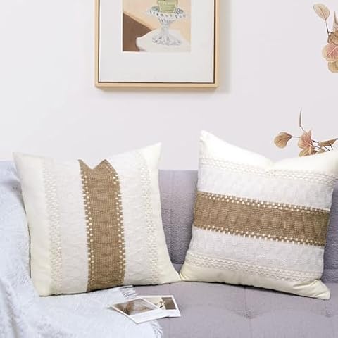 Virexen Boho Throw Pillow Covers Cover