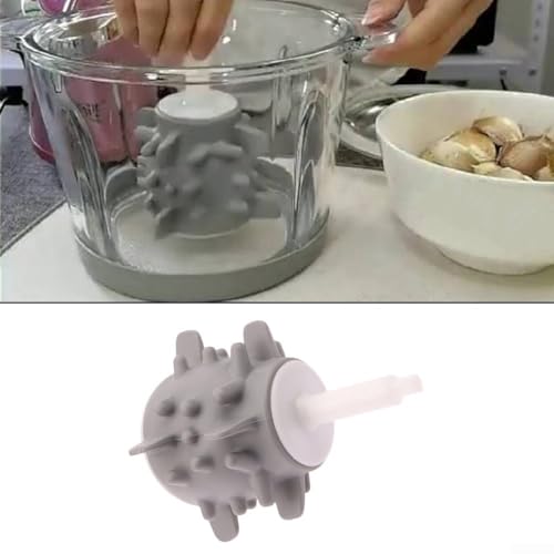 Éplucheur d'ail en silicone - Accessoire pour éplucher l'ail électrique - Capacité de 2/3 L - Outil de cuisine domestique pour un retrait facile de la peau...