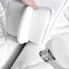 welldora – Premium Liebesbrücke für Matratzen – Extra breiter Ritzenfüller 200×25 – Weiche Matratzenbrücke für Paare & Familien – Matratzenverbinder mit Spanngurt