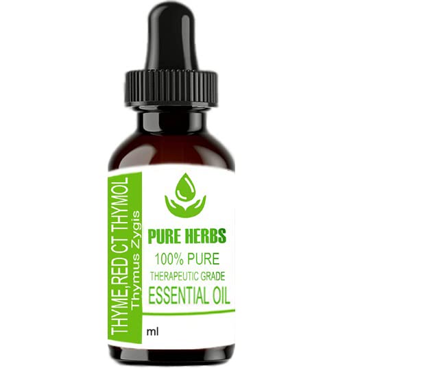 Pure Herbs Thyme,Red ct Thymol (Thymus Zygis) Essential Oils