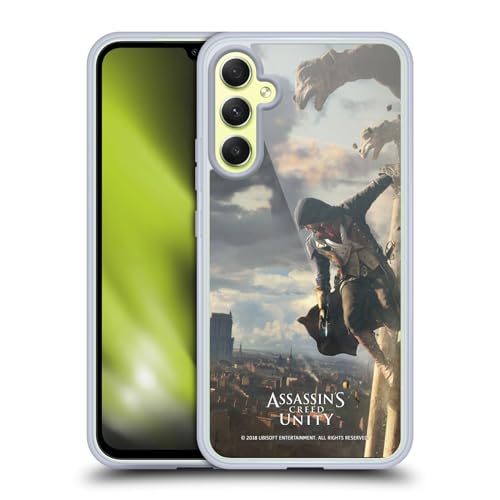 Coque Gel Assassin's Creed Arno pour Samsung Galaxy A34 5G Coque Souple à Motif Officiel
