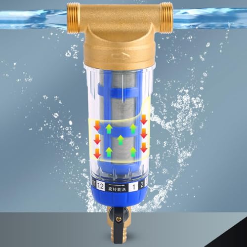 Filtro de agua spin down sedimentos riego aspersores cocina lavandería 4