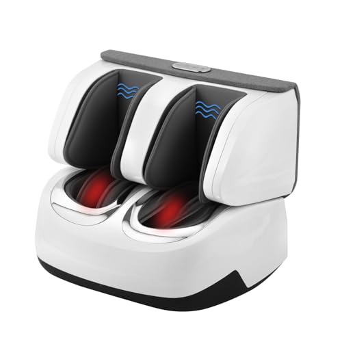 2-in-1 Foot and Calf Massager for Pain Relief