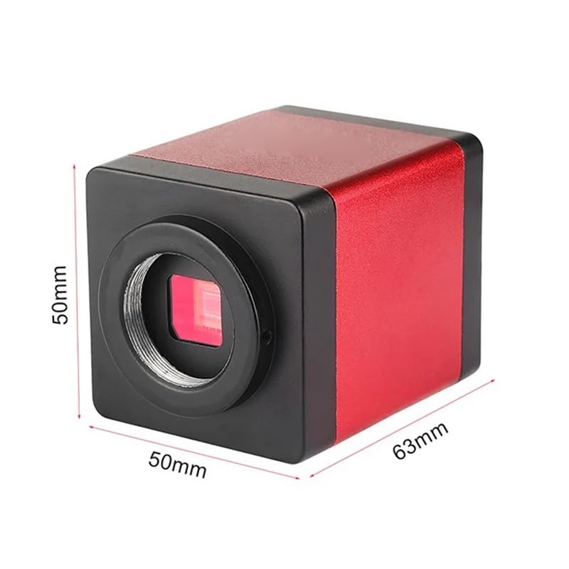 Microscope 13MP Monocular Microscope Digital Camera 130X 180X Adjustable Lens 56 LED Light(13MP Camera)