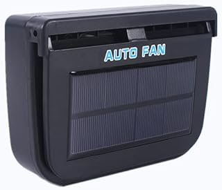 YYTONG Newest Car Ventilation Fan,Solar Sun Power Car Auto Fan Air Vent Cool Cooler Ventilation System Radiator Exhaust Heat Fan Car Window Cooling Fans