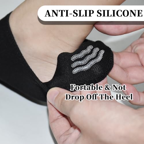 SkiBeaut Women No Show Socks Sneaker Invisible Low Cut Liner Flat Causal Running Ankle Socks for Woman 8 or 15 Pairs2
