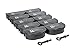 Produktbild K DERDISCOUNT Köder-Discount 10 Mäuseköderboxen Köderbox Maus schwarz Köderstation für Mäusegift Mäuseköder - effektiv - extrem sicher - zuverlässig - einfach zu bedienen