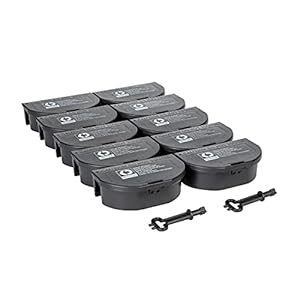 Köder-Discount 10 mouse bait boxes and 2 keys