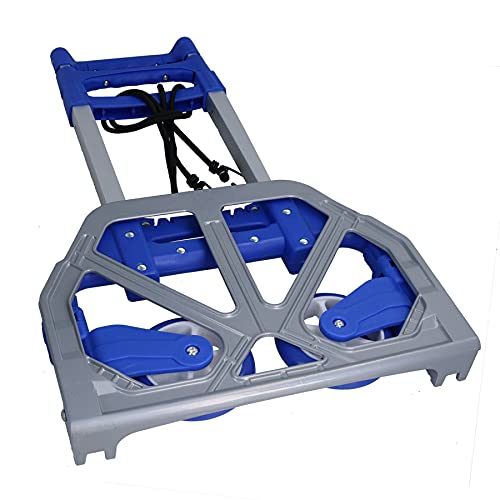 Carretilla plegable de mano aluminio 70kg capacidad miniatura 3