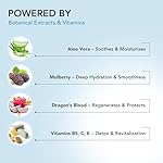 Micellar Water for Sensitive Skin with Organic Aloe Vera - 99.1% Natural Ingredients, Vegan, Hydrating Facial Cleanser & Micellar water Makeup Remover - 13.5 Fl Oz - ECOLATIER - Image 4