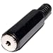 Produktbild 2,5 mm Mono Klinkenstecker Buchse Löten Anschluss Für 6 mm Audio Kabel