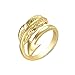 Gold Frauen Mode Trend Unregelmäßige Form Ring Damen Schmuck Hohlringe Für Frauen Einstellbare Ringöffnungsgröße Ringe Sport Outdoor