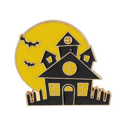 Colliers pendentifs citrouille et dos de broche pour fixer vos badges sans l'abîmer