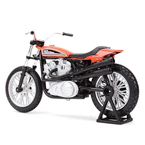 Idée Cadeau Moto Harley Davidson 1972 XR750 Mini Véhicule Miniature Réduite 1:18