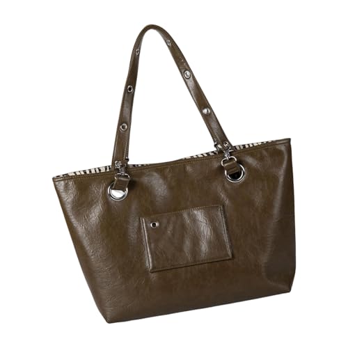 Sac de travail bandoulière femme similicuir grand sac à main voyage université