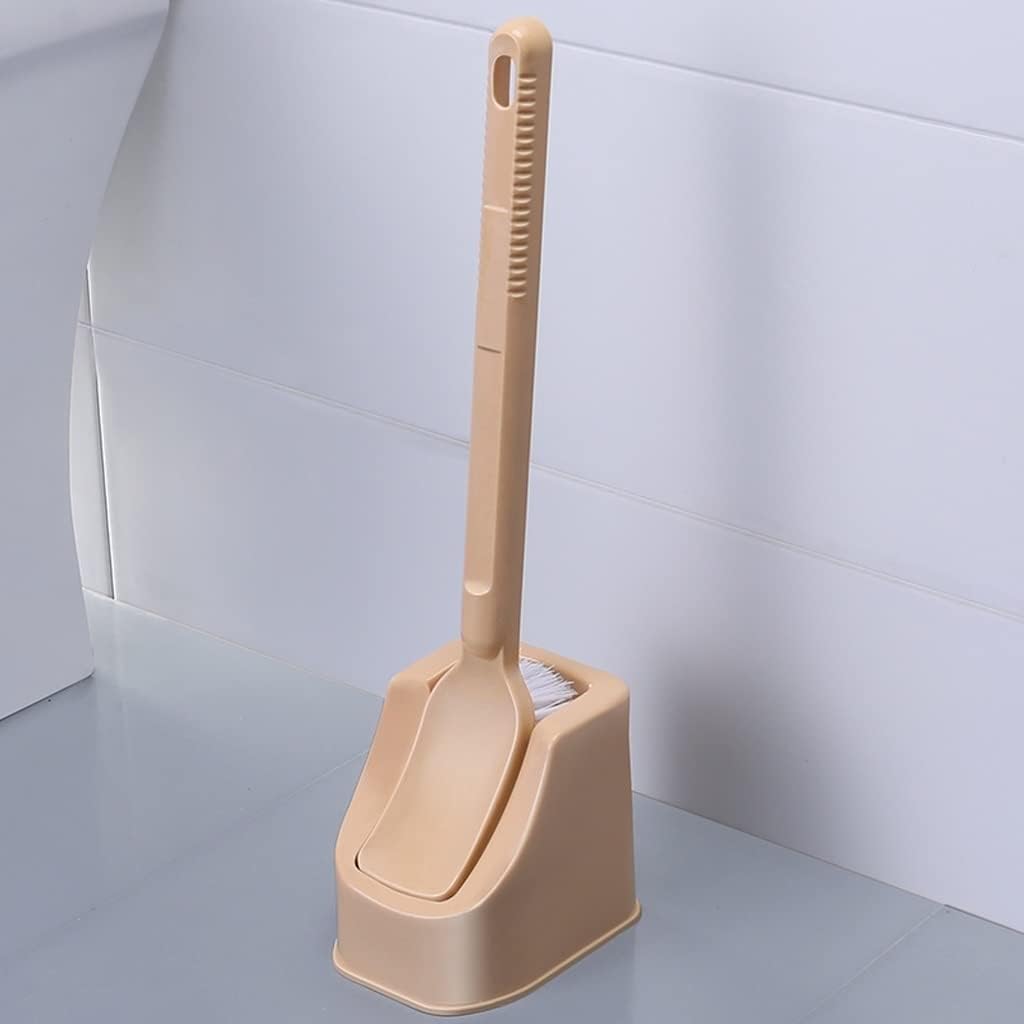 Toilet Brush Holder Toilet Brush Holder Household Floor Toilet Bowl Brush Bathroom Long Handle Toilet Cleaning Brush 360° No Dead end Toilet Brush Cleaning Brushs Set Toilet Brush Holders(B)