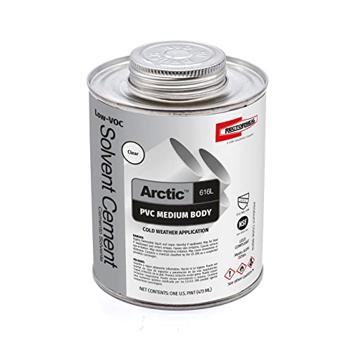 Rectorseal 55919 Pint Dauber Top Arctic 616L Low Voc Pvc Solvent Cement
