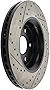 StopTech 127.58008L Sport Drilled/Slotted Brake Rotor (Front Left), 1 Pack