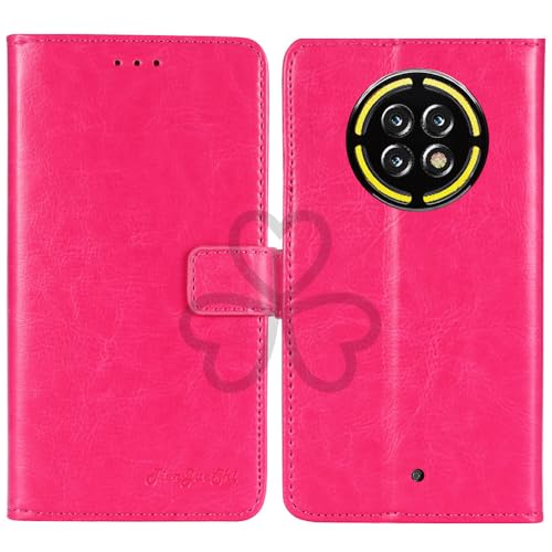 TienJueShi Rosa Book Stand Retro Flip Leather Protector Phone Wallet Gel Cover Etui TPU Silicone Case For Cubot Kingkong ACE 5 6