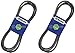 2 Pack Stens 265-453 OEM Replacement Belt Fits Dixie Chopper 2008B120R