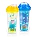 Nuby 9-Ounce Insulated Clik-It Cool Sipper 2-Pack - Whale & Elephant