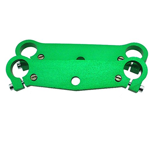 STONEDER Verde Forcella Anteriore Tripla Morsetti