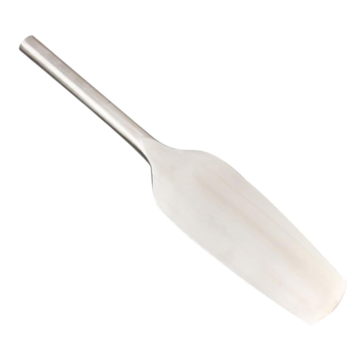 TEHAUX Truelle à Briques Inoxydable Robuste Outils de Maçonnerie Finition Béton Tête Plate Antiadhésive Ergonomique pour Construction Chantier Usage Professionnel