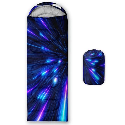 Image of QOOMO Camping Sleeping Bags,3 Season Warm & Cool Weather,Lightweight,Waterproof Sleeping Bags for Adults & Kids,Traveling,and Outdoors,Camping Gear Equipment