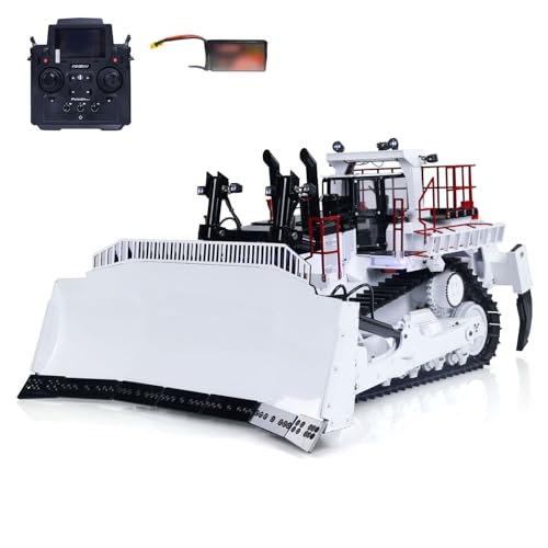 TOUCAN RC HOBBY 1/14 RC Hydraulic Metal Dozer D11T Paladin PL18EV Remote Control Bulldozer Model